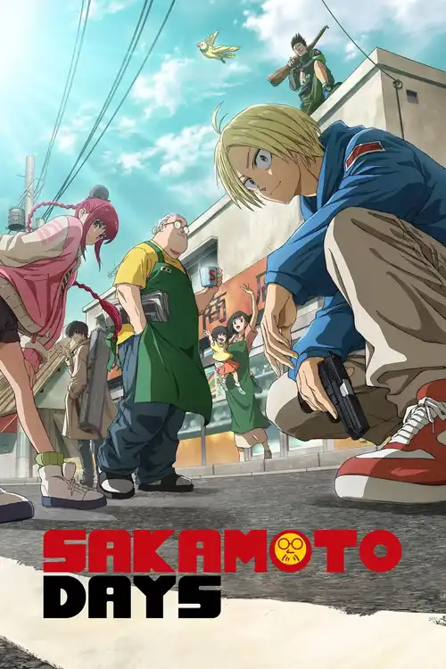 Download Sakamoto Days (S01 Part 01 & 02) Multi Audio {Hindi ORG 5.1 – English – Japanese} Anime Series 720p & 1080p WEB DL 11 sakamoto days s01