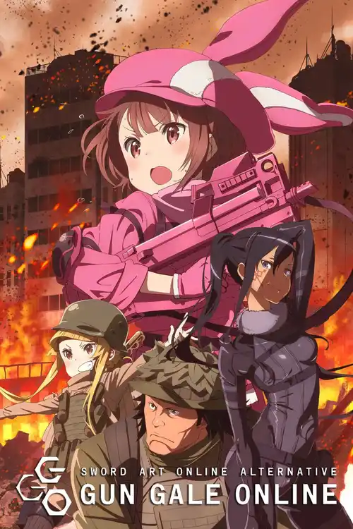 Download Sword Art Online Alternative: Gun Gale Online (Season 1) Multi Audio {Hindi English Japanese} Series 480p 720p & 1080p WEB DL 3 sword art online alternative gun gale online season 1